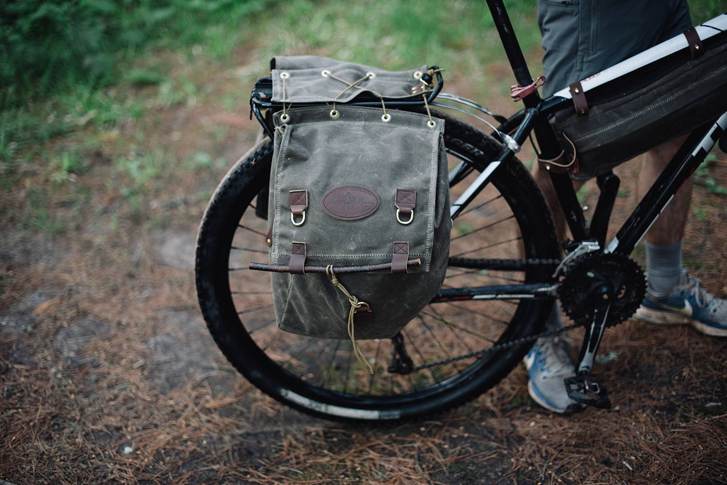 Highway 1 Panniers Bike Bags Frost River Made in USA